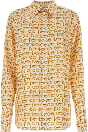 Burberry B Pattern Long-sleeved Shirt