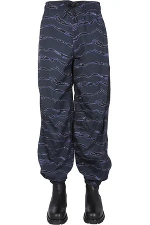 MARCELO BURLON Jogging Pants With Camou Print