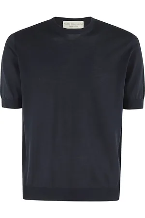 FILIPPO DE LAURENTIIS G. Collo Crepe Delave