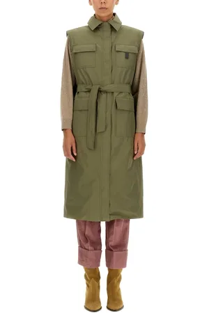 Brunello Cucinelli Taffeta Trench Coat