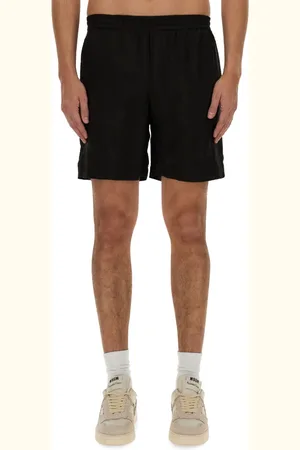 Msgm Short With Logo