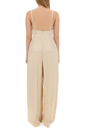 ALYSI Malfile Satin Jumpsuit