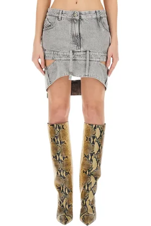 The Attico Denim Skirt