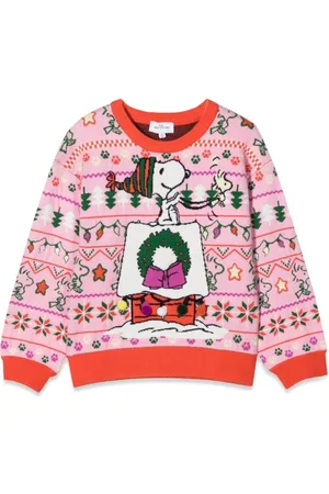 Marc Jacobs Christmas Peanuts Christmas Crewneck Sweater