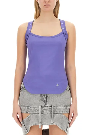 The Attico Tops With Logo