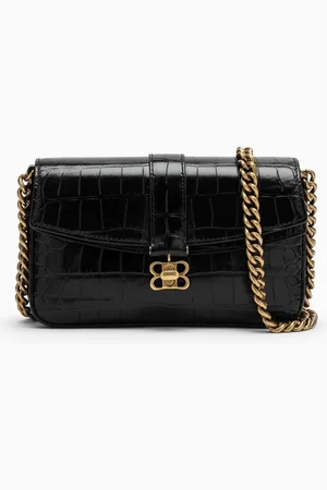 Balenciaga Logo Plaque Shoulder Bag