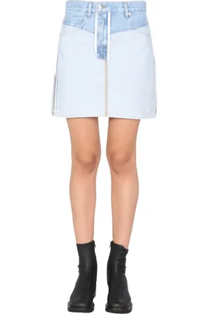 Helmut Lang Revers Denim Skirt