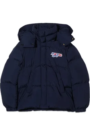 Diesel Padded Down Jacket With Hood
