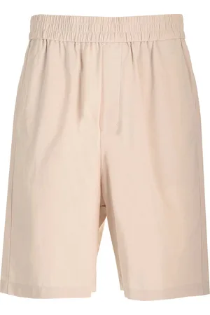 Ami Cotton Crepe Bermuda