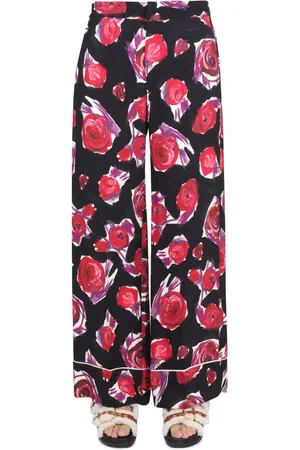 Marni Pijama Pants With Floral Pattern