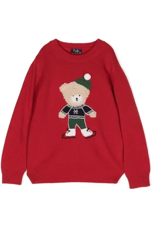 Il gufo Teddy Bear Crew Neck Pullover