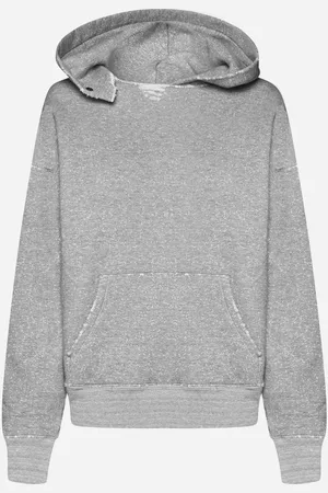 Saint Laurent Grunge Cotton Hoodie
