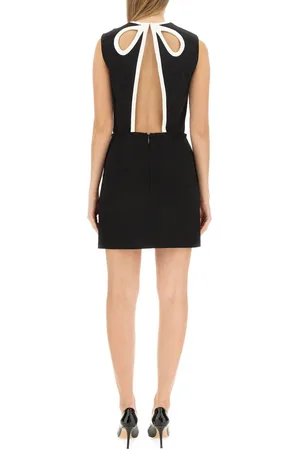 Msgm Mini Cut Out Dress