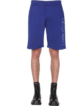 Alexander McQueen Shorts With Embroidered Logo
