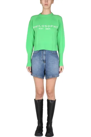 Serafini Sweater With Logo Inlay