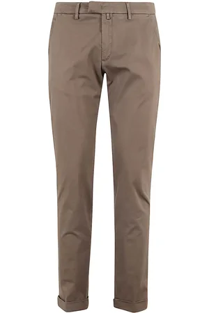 BRIGLIA Pantalone V Piatto Tricotina Lyocell