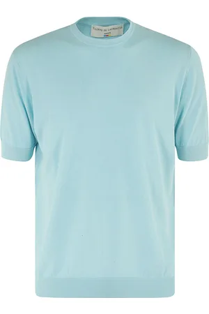 FILIPPO DE LAURENTIIS G. Collo Crepe Delave
