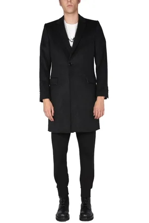 Dolce & Gabbana Single-breasted Velours Coat