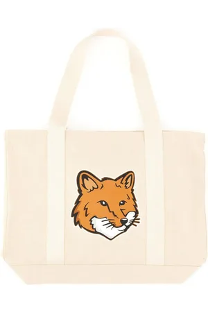 Maison Kitsuné Fox Head Print Bag