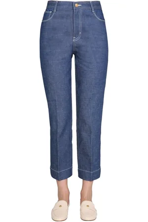 Tory Burch Wide Leg Jeans