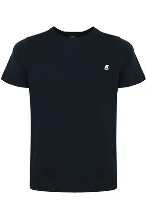 K-Way T-shirt With Rubber Logo T-Shirt