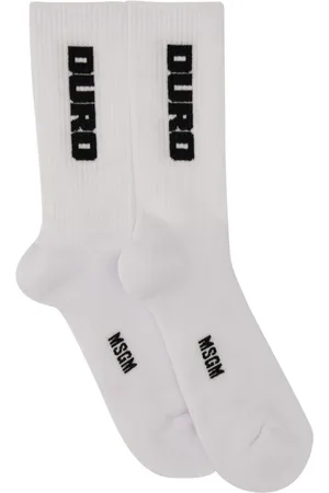 Msgm Sock With Logo
