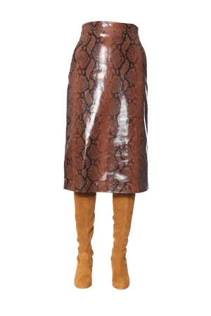 Dsquared2 Python Print Skirt