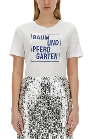 Baum und Pferdgarten T-shirt With Print