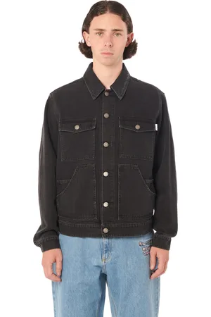 Rassvet Typo Classic Denim Jacket Woven