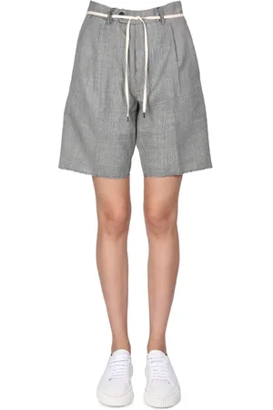 Aspesi Stretch Flannel Bermuda Shorts