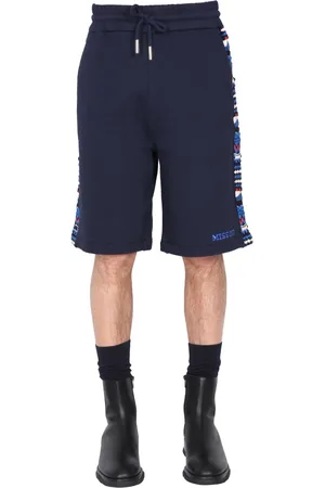 Missoni Embroidered Logo And Jacquard Insert Bermuda