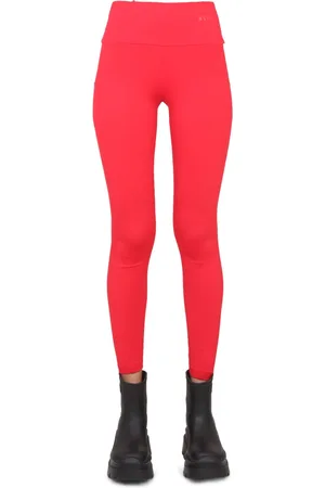 Msgm Leggings With Logo