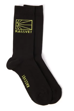 Rassvet Logo Socks Knit