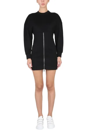 Alexander McQueen Mini Dress With Cocoon Sleeves