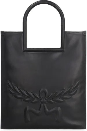 MCM Aren Leather Tote