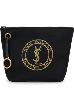 Saint Laurent Rive Gauche Embroidered Pouch