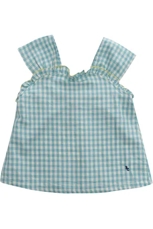 Bobo Choses Checked Patterned Top