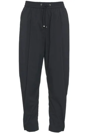 HERNO Lightweight Drawstring Cropped Trousers