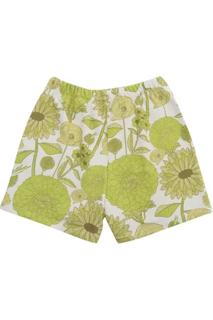 DOUUOD Shorts With Yellow Flowers