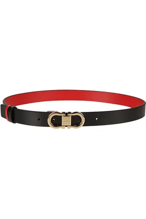 Salvatore Ferragamo Double Gancini Buckled Belt