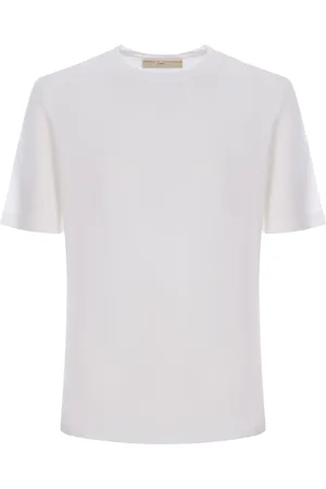 FILIPPO DE LAURENTIIS T-shirt Filippo De Laurentis Made Of Linen