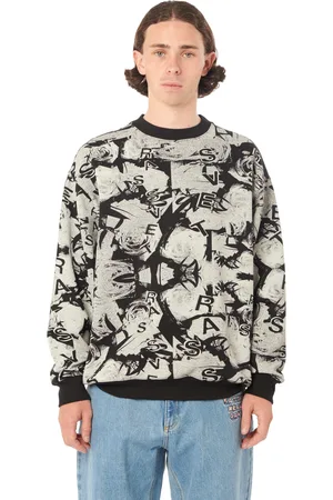 Rassvet Roses All Over Print Crewneck Sweatshirt Knit