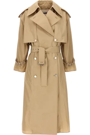 Jil Sander Oversize Double-breasted Trench Coat