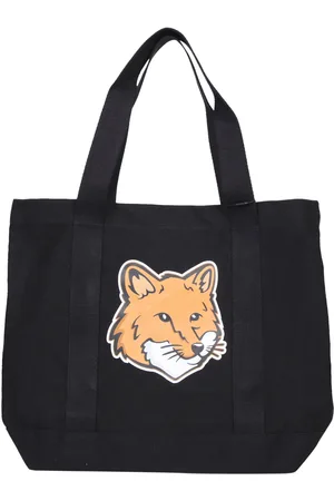 Maison Kitsuné Fox Head Tote Bag