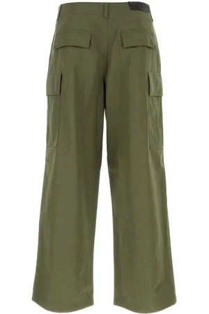 DARKPARK Army Green Cotton Vince Pant