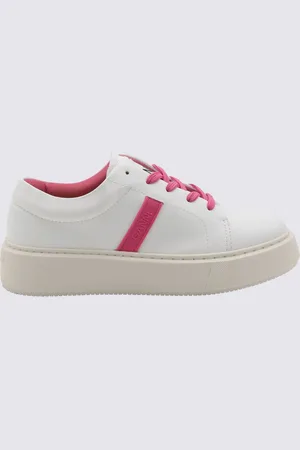 Ganni Shoking Pink Low Top Sneakers