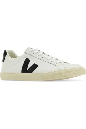 Veja White Leather Esplar Sneakers