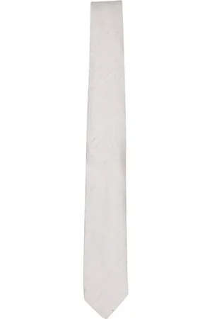 LARDINI Cream Chantung Tie