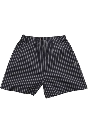 DOUUOD Striped Shorts