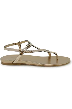 ROBERTO DEL CARLO Roberto Leather Flat Sandals